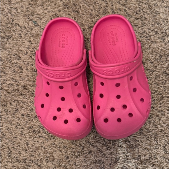 CROCS Kids Sandals - Vibrant Pink - Picture 3 of 9